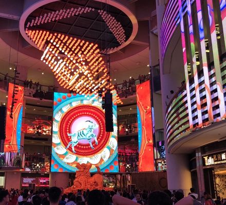 Indoor LED Display Solutions - shopping mall