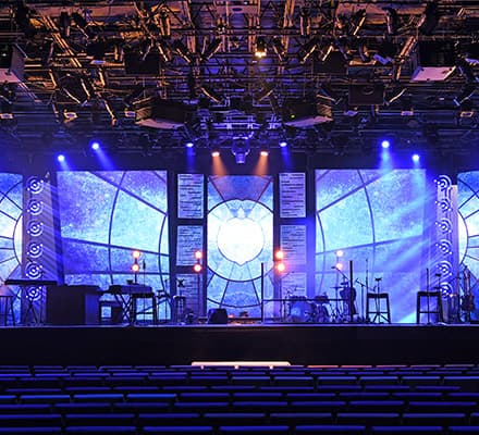 Indoor LED Display Solutions - Stage