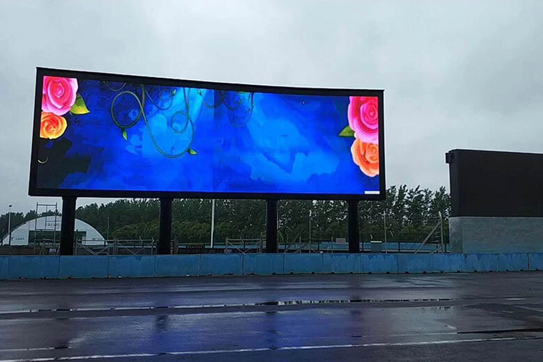 Outdoor led display Cultural Square Center in Jiangsu